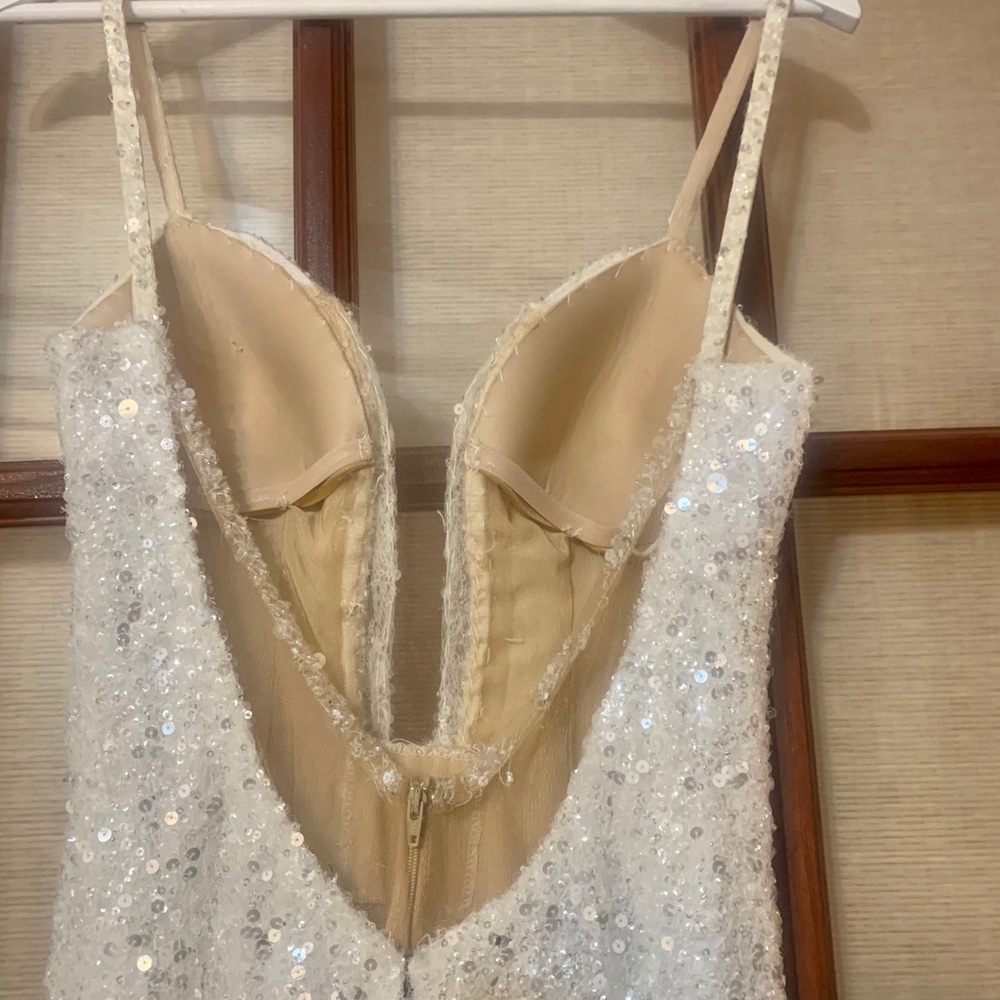 Stunning Berta sequin Runway Sample wedding gown 2 17-205 - Picture 10 of 16